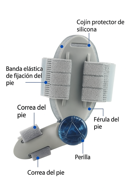 Corrector de Juanetes Ajustable con Silicona - Alivio del Dolor