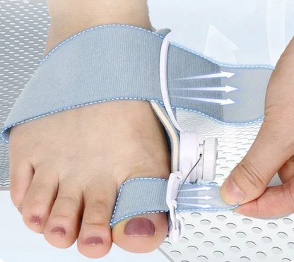 Corrector de Juanetes Ajustable con Silicona - Alivio del Dolor
